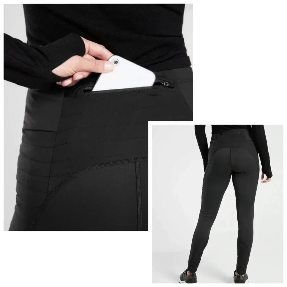Athleta Peak Hybrid Fleece Tight